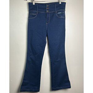 Push Up Stretch flared Leg Womens Jeans Colombian Reduce Abdomen Butt Lifting